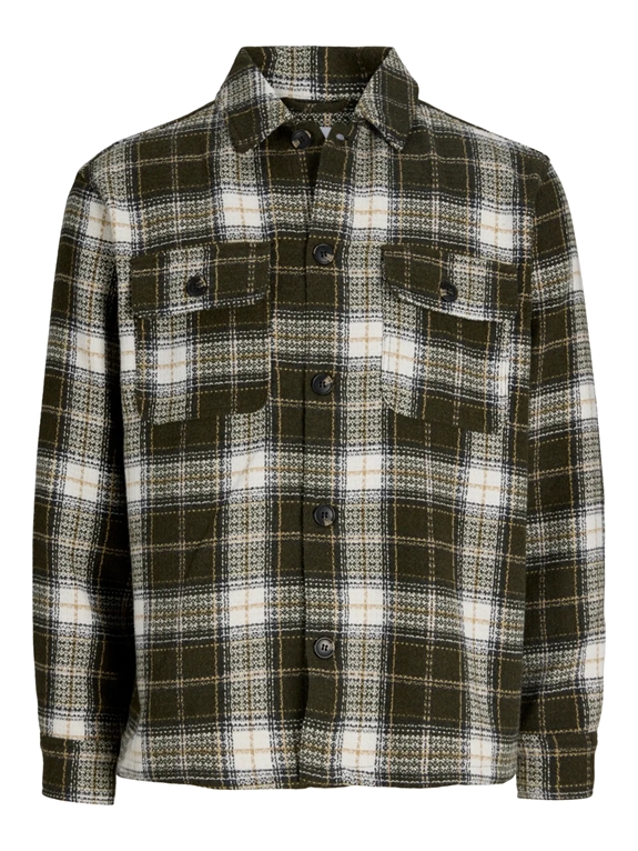 Jack & Jones Regent Structure Overshirt LS - Rosin/Check